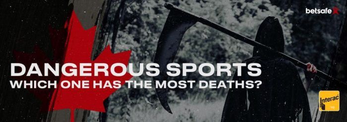 Sports with most deaths